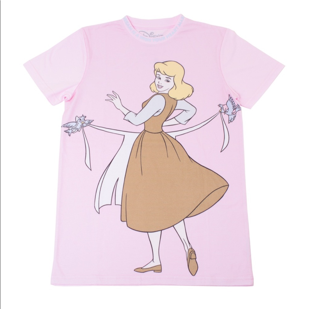 New Disney Pink Cinderella Tee